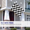 90x150cm F1 Classic Racing Flag Black White Checkered Flag Motorsport Race Track Banner Special Decor. 