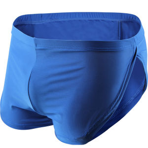 Mens Aro Pants Elasticity Ice Silk Cool Feel Quick Dry Oose Comfy Sports Boxer Shorts Side Fork Mid-waist Casual Home Sleepwear