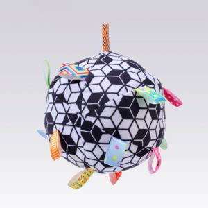 SPARAK Bite Resistant Rattle Ball Dog Toy Plush Aggressive Chewers Training Handle Dog Toys Cute Decompress Dog Squeak Ball Toys Pet Supplies