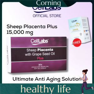 CellLabs Sheep Placenta 15000mg [Free NMN ReverAge 30s] EXP 12/2026