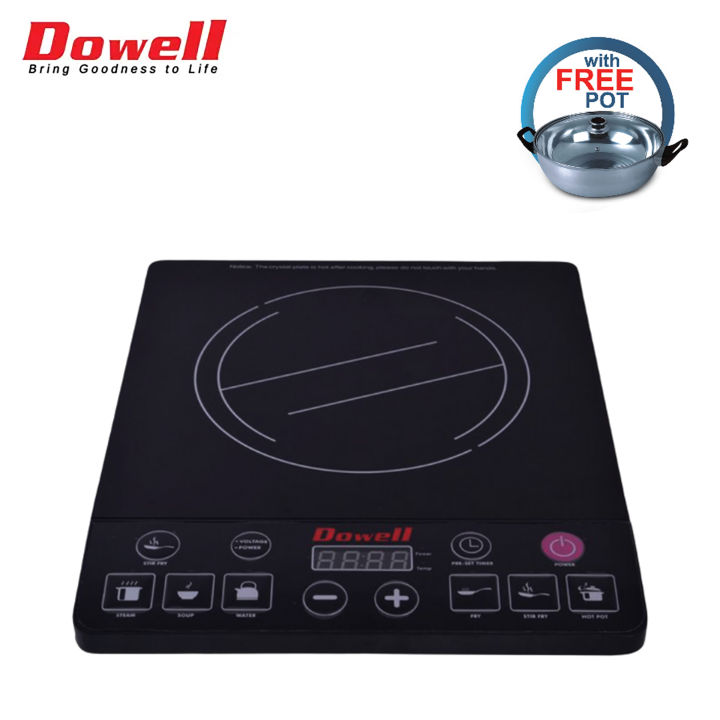 Dowell by Winland Electric Induction Stove Induction Cooker Electric Stove 1400 Watts IC28