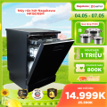 Máy rửa bát 15 bộ cao cấp Nagakawa NK15D05M / NK15D03M- Diệt khuẩn UV Led, Nano Silver - Bảo hành 2 năm. 