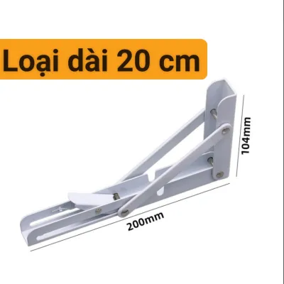 Bản Lề Gập Thông Minh Loại Dày Chịu Lực 80kg Inox Bản Dày Chắc Chắn Ke Gập Đỡ Bàn Giá Đỡ Kệ Nhà Bếp Phòng Khách