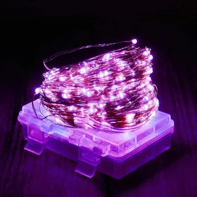 5M 10M Lampu Raya hari raya lights String Fairy Lights battery 50LED Battery / USB Operated RAYA Wedding Party Hari Raya Decoration Lights Christmas Decoration