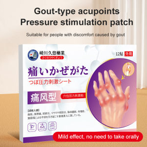 gout patch gout medicine uric acid arthritis joint pain swelling Toe and Finger Pain Relief 12 Patches