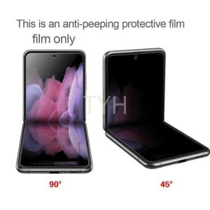 Anti Privacy Film for Samsung Galaxy Z Flip3 Flip4 Folding Screen Eye Protection Film Ultra-thin Hydrogel Screen Protector Not tempered glass
