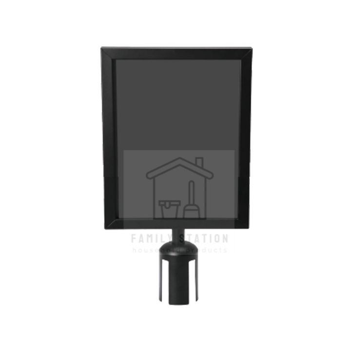 Queue Up Stand Slip In Black Chrome Frame A4 A3 Vertical Horizontal Queue up stand slip in black chrome frame a4 a3 vertical horizontal