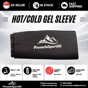 (SG) Compression Gel Sleeve Ice/Heat PackHot/Cold TherapyRecoveryReusableFor KneeElbowCalfForearmQuadsAnkles