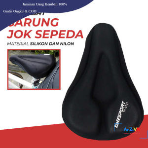 TaffSPORT Jok Sadel Sepeda 3D Silicone Gel - TP-ZT01 - Black