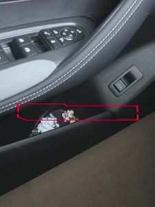 Kaly For BYD Sea Lion 05 DM-i 2024 2025 Car Door Slot Storage Barrel Leather Door Groove Mat Pad Interior Accessories Z1H5K