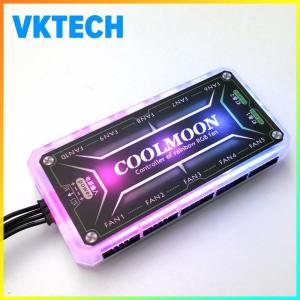 [Vktech] RGB LED Controller 12V 5A Wireless Remote for Computer Cooling Fans and RGB Light Strips with Multiple Modes