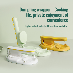 Automatic home dumpling wrapper one pressure molding lazy kitchen tools skin presser molds/Household Lazy Pressure Skin Dumpling Maker Kitchen Handmade Dumpling Tool
