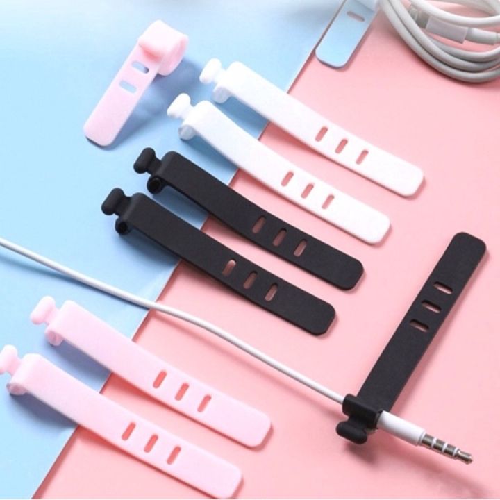 5er-, 10er- Oder 20er-Pack Magnetische Kabel-Organizer Aus Silikon