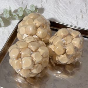 YOUSHI TOP Anxiety Relief Wooden Noisy Squeeze Toys Kneading Creative Squeeze Fidget Toy Portable Comfortable Decompression Noisy Ball Office Desk Toy