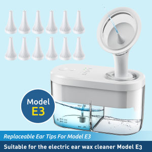 Electric Ear Cleaner Auto Ear Wax Washer Safe Ear Irrigation for Adults Kids 4 Pressure Levels for Earwax Removal Waterproof Rechargeable