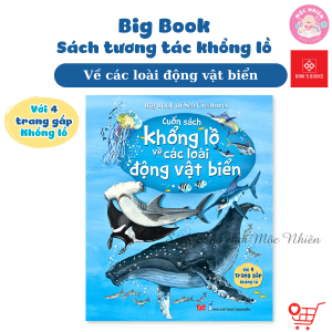 Sách Tương Tác - Big Book - Cuốn Sách Khổng Lồ - Đinh Tị Books (Nhiều chủ đề) - Mộc Nhiên