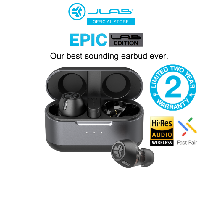 JLab Epic Lab Edition | ANC TRUE WIRELESS EARBUDS Hi-Res Audio | Lazada ...