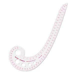 3231 Sewing Ruler Comma Shaped French Curve Plastic Sewing Drawing Process Tool DIY