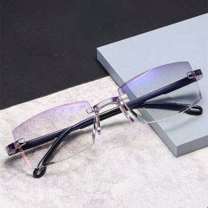 Reading Glasses for Men Women Anti Blue Light Blue Film Integrated Glasses 0 +1.0 +1.5 +2.0 +2.5 +3.0 +3.5 +4.0
