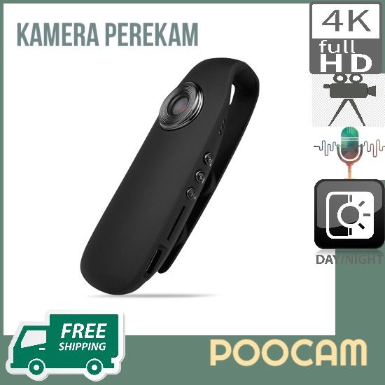 Acquista HD 1080P 130 ° Mini camcorder Dash Cam Corpo polizia Moto Moto  Motion Camera