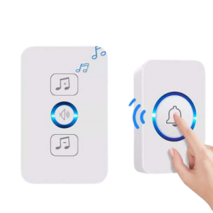 Wireless Door Chime Remote Control Intelligent Door Bells Household with 38music and 4 Volume