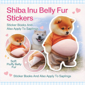 Stick anywhere Shiba Inu Special Decompression Toys