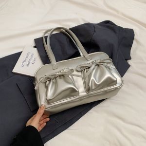 Shoulder Bag for Women Cool Tote Bag Korean Underarm Bag for Simple Large Capacity