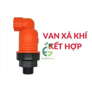 Van xả khí 27mm/ 34m/48mm cho hệ thống tưới xả khí dư thừa khỏi đường ống. E-Greenlife