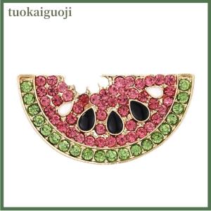 tuokaiguoji Fashion Watermelon Brooch Pin Collar Badge Corsage Jewelry Accessories