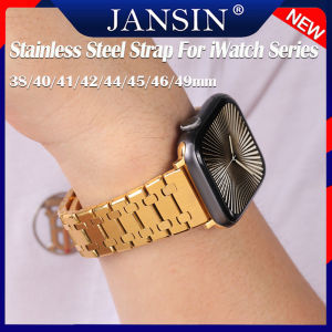 Dây đeo đồng hồ thay thế Dây Đeo Inox cho Apple Watch 10 Ultra 49mm 46mm Band iWatch Series Ultra 10 9 8 7 6 4 5 SE 2 1 45mm 41mm 44mm 40mm 38mm 42mm Dây đeo đồng hồ thay thế