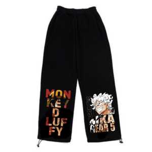 Celana Gombrong Skena Baggy Sweatpant  Motif luffy onepicee/ ichigo bleach/Celana skena anak laki laki /perempuan Usia 3-13 tahun / Bahan Plecee gramasi 230/240 sablon dtf premium/ Fashion anak