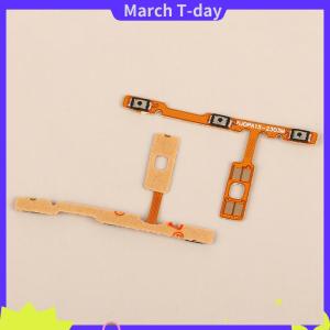 March ปุ่มปรับระดับเสียงปิดเสียงสวิตช์ควบคุมเสียง1ชิ้นสายเฟล็กซ์สำหรับ A15 OPPO เปลี่ยนอุปกรณ์เสริม