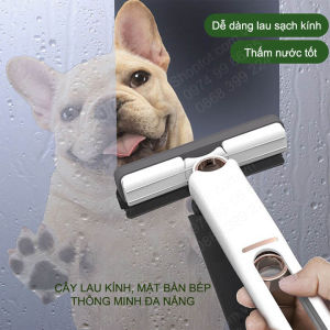 Cây lau mặt bàn bếp cửa kính gương thông minh đa năng thế hệ mới nhỏ dễ dàng xếp gọn