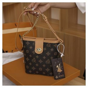 Tas Selempang Wanita Import Tas Fashion Wanita Kulit Pu Tas Bahu Cewek D201783J 8201781 72023
