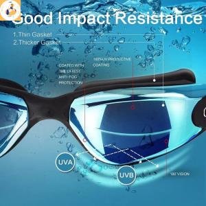 EOY Professional Swimming Goggles Adult Anti-Fog Swim Glasses Waterproof Adjustable Silicone Swimming Glasses Eyewear Men Women