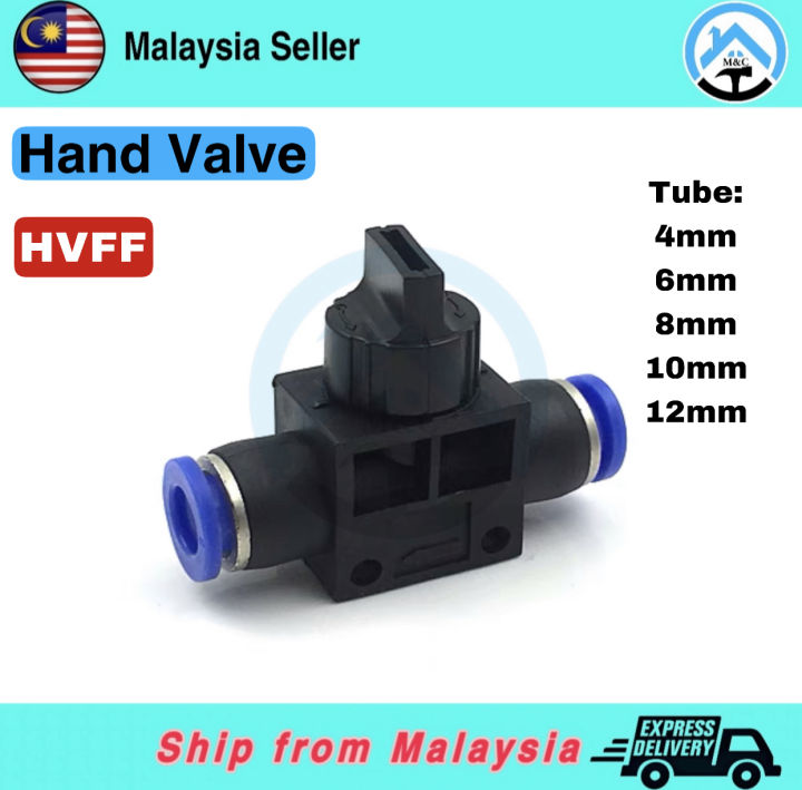 Air Ball Valve 4,6,8,10,12mm, On Off valve, HVFF Shut off valve ...