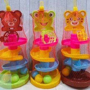 Cod Mainan Anak ROTATING ORBIT ROLLING BALL / Mainan Anak Bayi Edukasi Seluncuran Bola Rall Muter