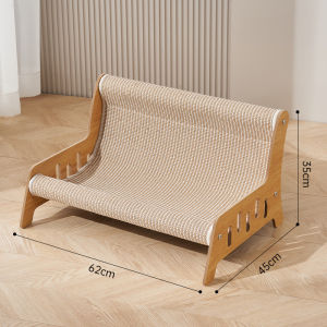 AP AIMAYAPET Cat Scratcher Bed 3 In One Durable Thick Sisal Ergonomic Curved Large Indoor Cat Pad Untuk Kucing