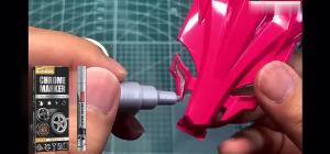 3 Pieces Chrome Paint Repair Marker for Car Wheel DIY Permanent and Waterproof Repair Scratch Remover Paint Pen Creative Tire Marker