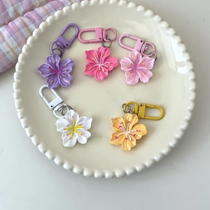Fashionable Flower Purse Charm Accessory Car Key Stylish Key Holder Suitable for Those Who Love Unique Styles