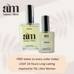 Alona by Amory Mère | Long Lasting Perfume for Women | Pabango for Women | Original Long Lasting Fragrance with 30% Oil Based Made in France