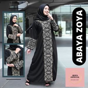 ABAYA ZOYA / ABAYA TURKEY / GAMIS ABAYA KEKINIAN / DRESS