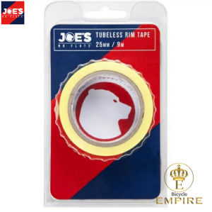 Joes No Flats Tubeless Yellow Joe S Rim Tape Length 9m Bicycle Empire
