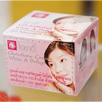 hiyady glutathione cream Hiyady Glutathione Creamไฮายาดี้ กลูต้าไฮโอนครีม (กล่องชมพู)  เผยผิวสว่างกระจ่างใส ลดเลือนฝ้า กระ จุดด่างดำ