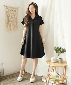 YohenShop Dress Wanita / Big Size / Dress Cewek / Long Dress / Atasan Wanita / Dress Kimie