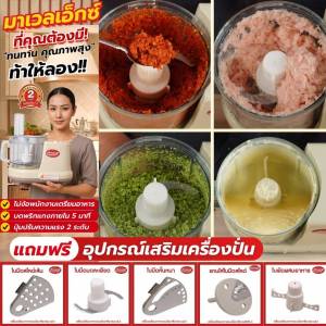 **รับประกัน2ปี** เครื่องปั่น เครื่องเตรียมอาหาร บด หั่น สับ ซอย Marvel-X มาร์เวลเอ็กซ์ MV.289