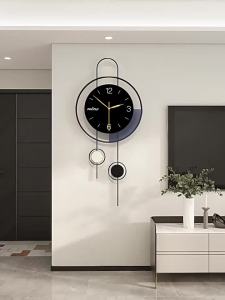 Sacesr Elegant Wall Clock Living Room Modern Decorated Wall Clocks Noiseless Unique Design Stylish Clock Interior Luxury Home Watch M1Y4T