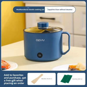 SG Ready Stock Electric Student Dormitory Small Electric Cooker Multi-Functional Household Small Cooking Pot (SG Plug)