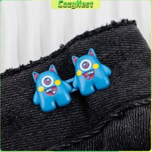 CozyNest 1 Set Cartoon Pattern Waist Buckle For Women Skirt Jeans Adjustable Waist Clip Buttons Accessories