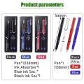 Pena Tinta Fountain Pen Pulpen Pena 0.38mm Kualitas Tinggi Untuk Menulis / Pelajar / Sekolah / ​Kanto. 